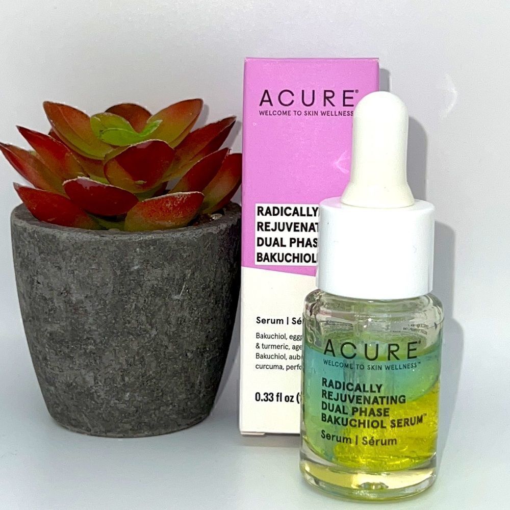 $15🌟 ACURE RADICALLY REJUVENATING DUAL PHASE BAKUCHIOL SERUM